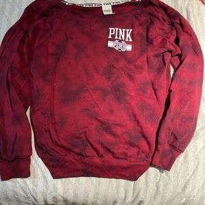 Pink off shoulder sweater